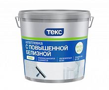 Шпатлевка тонкозернистая безусадочная с повышенной белизной Текс «Профи»
