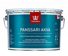 Краска для металлических крыш Tikkurila Panssari Akva (Панссари Аква)